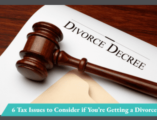 Six Tax Issues to Consider if You’re Getting a Divorce