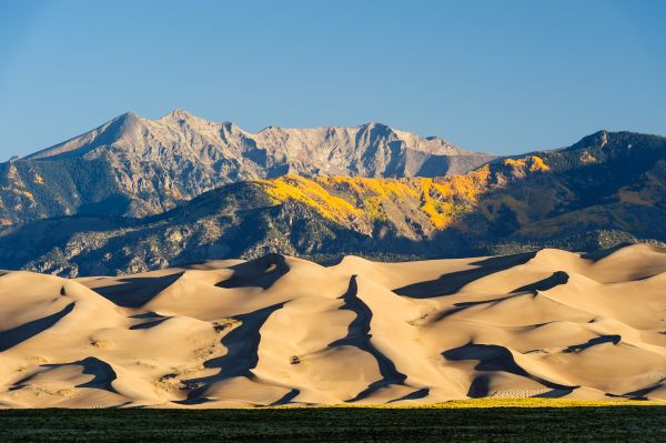 Alamosa Colorado, Sangre de Cristo mountain range