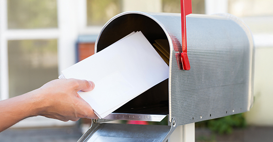 Mail | mailbox | delivery | IRS notice | taxpayers | DWC CPAs and Advisors | business consulting, tax services, audit and assurance, estate and gift planning, wealth management, bookkeeping, outsourced accounting | Grand Junction CO | Montrose CO | Glenwood Springs CO